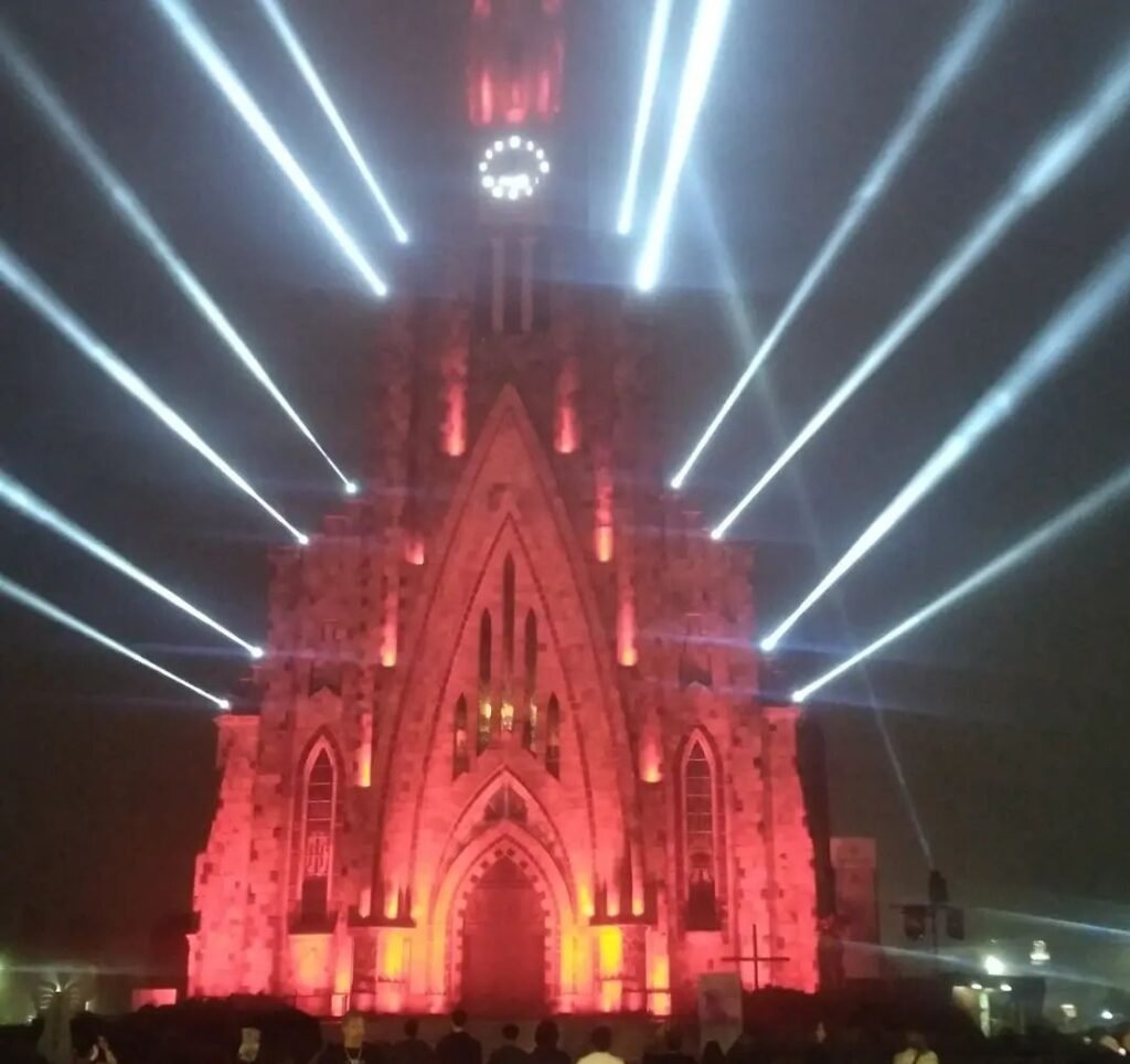 Volta Show das Luzes da Catedral de Pedra 2024 1 Show das Luzes de 2024, catedral de pedra