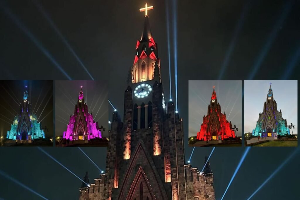 Agenda Actualizada Show de Luces Luminata 2024 8 imagem destacada, catedral de pedra com show das luzes