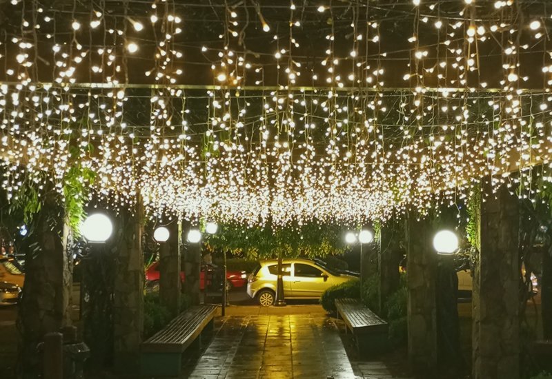 Gramado comemora o Sucesso da 9ª edição da Páscoa 2024 2 Decoração de Natal, Praça Major Nicoletti centro de Gramado.