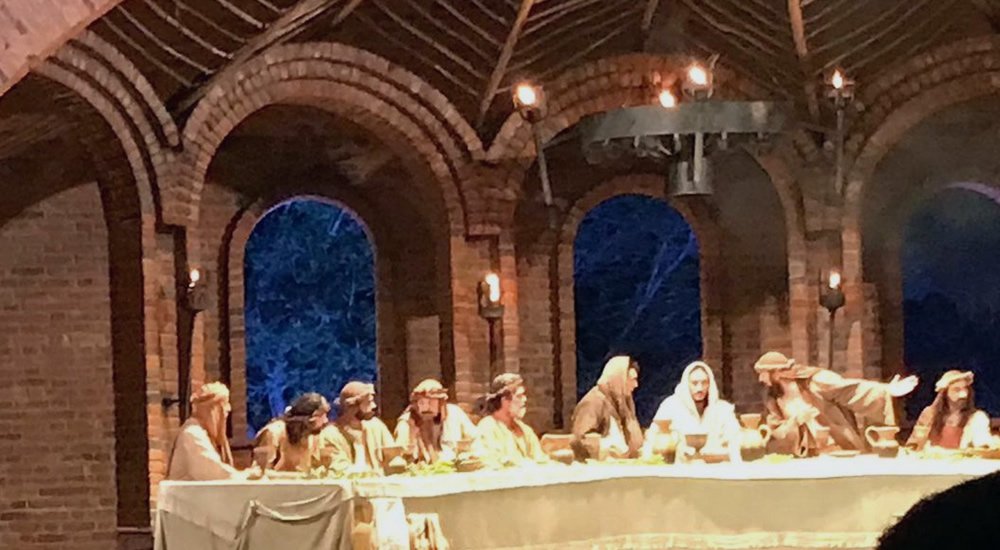 Paixão de Cristo de Nova Jerusalém 2024: Uma Jornada Espiritual 1 Encenação da última ceia, Paixão de Cristo 2024