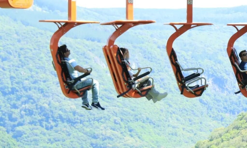 Skyglass Canela: Uma Aventura nas Alturas 3 Abusado, Skyglass, pessoas no alto do parque