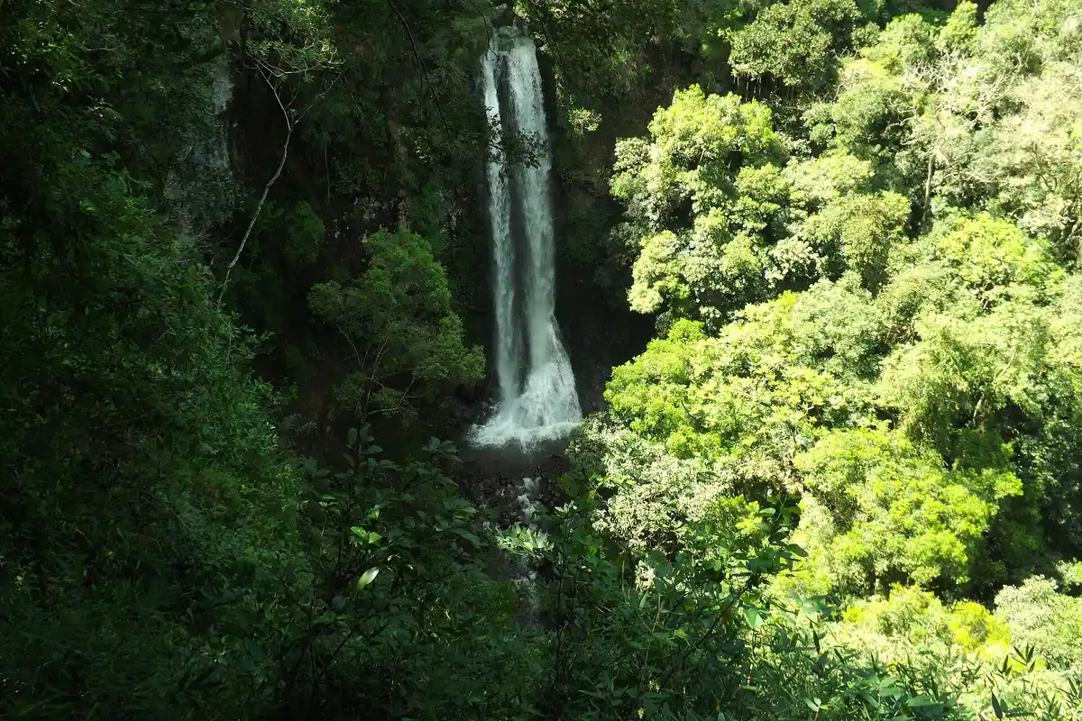 Castelinho Caracol e Ecoparque Sperry: preços e trajeto 2 Cachoeira do Trombão vista do mirante no Ecoparque Sperry, em Canela